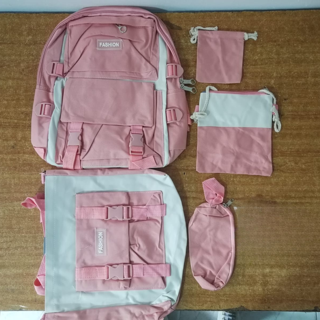 Vista 8 de Maleta Escolar 4 en 1 Kawai Morral V1